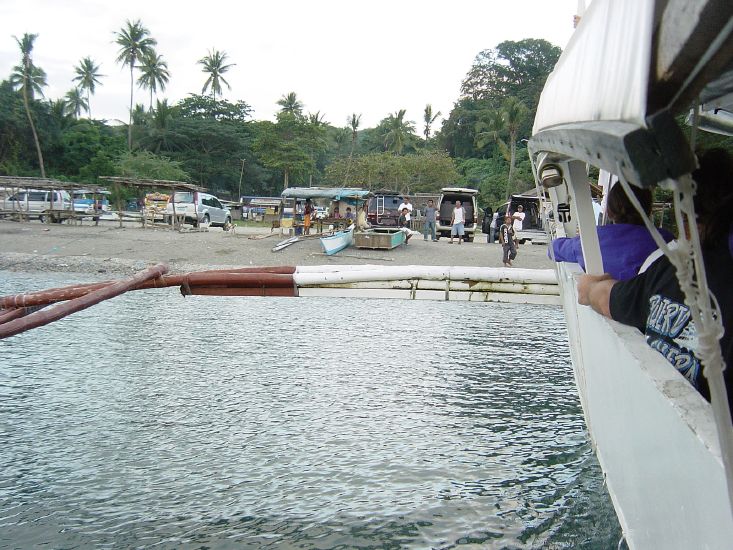 Die F�hrenstation<br>in Batangas